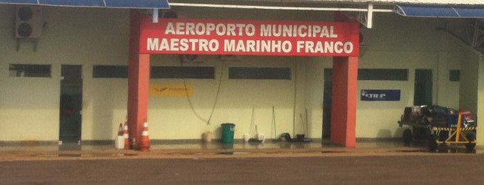 Aeroporto Municipal de Rondonópolis / Maestro Marinho Franco (ROO) is one of Rondonopolis places.