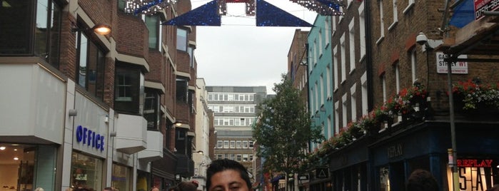 Carnaby Street is one of London special.