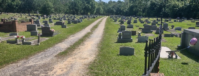 Old Plateau Cemetery is one of places to see and play at!.