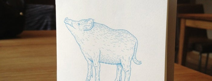 The Blue Boar is one of Lieux qui ont plu à Carl.