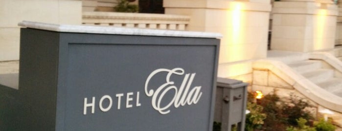 Hotel Ella is one of My Texas Adventure as Mary Magdaline 2/27-3/6/17.