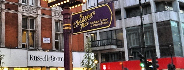 St Christopher's Place is one of Where to go in London.