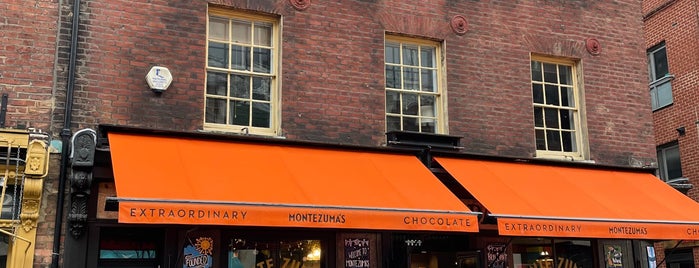 Montezuma's Chocolate is one of London's Best Chocolate Shops.