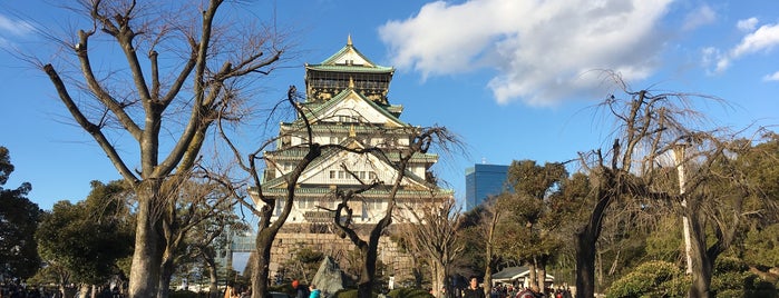 Osaka Castle is one of Tempat yang Disukai Y.