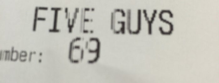 Five Guys is one of Restaurants.