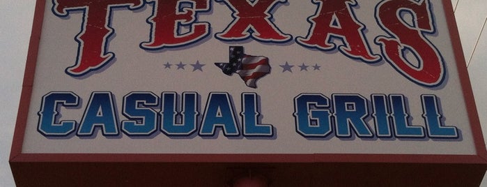 Texas Casual Grill is one of Clarksville City Saver.