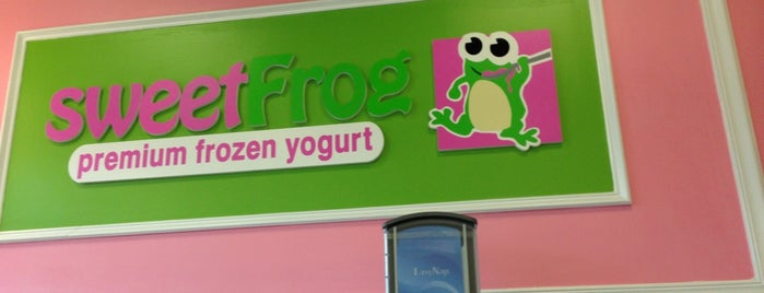 sweetFrog Premium Frozen Yogurt is one of Best Places for Ice Cream in Fredericksburg.