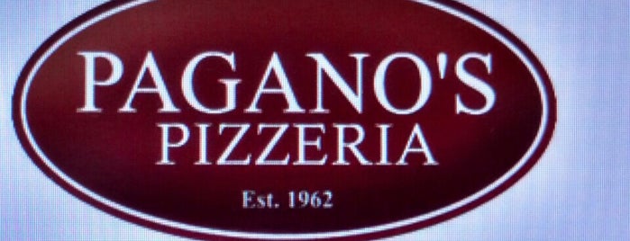 Pagano's Pizzeria is one of Kimmie's Saved Places.