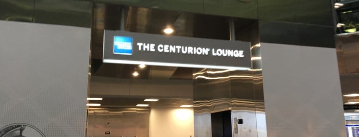 The Centurion Lounge Miami is one of Lugares favoritos de Sarah.