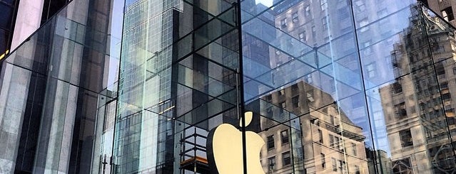 Apple Fifth Avenue is one of New York.