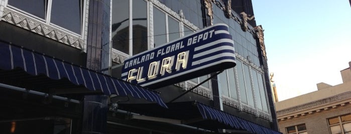 Flora Restaurant & Bar is one of Must Eat and Drink in Oakland, CA..