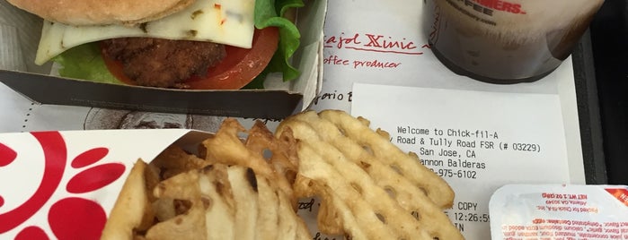 Chick-fil-A is one of The 15 Best Places That Are Good for a Quick Meal in San Jose.