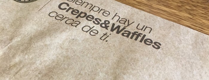Crepes & Waffles is one of Locais curtidos por Luis.