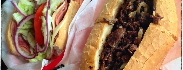 Jersey Joe's Hoagies & Cheesesteaks is one of Tempat yang Disukai Chris.