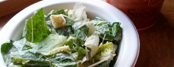 Spoons Soups & Salads is one of Posti che sono piaciuti a Eric.
