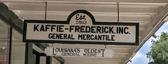 Kaffie Frederick General Mercantile is one of Tempat yang Disukai Colin.