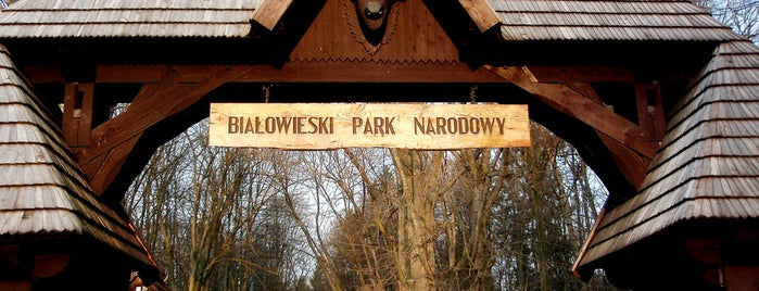 Białowieski Park Narodowy is one of Frontiers of the EU.