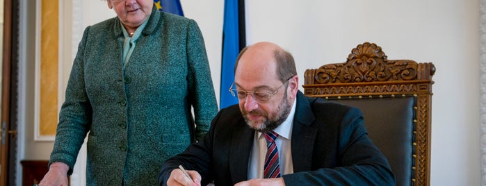 Toompea Loss is one of President Schulz’ first official visit to Estonia.