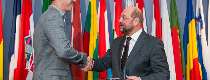 Euroopa Liidu Maja is one of President Schulz’ first official visit to Estonia.