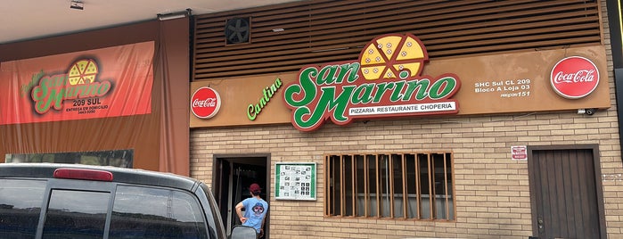San Marino is one of Brasília - Pizza e Crepe.