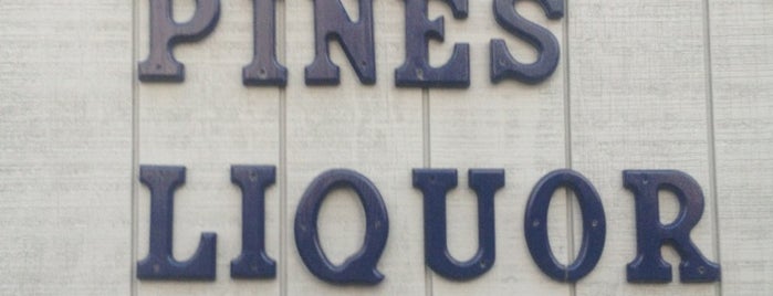Pines Liquor Store is one of Tempat yang Disukai John.