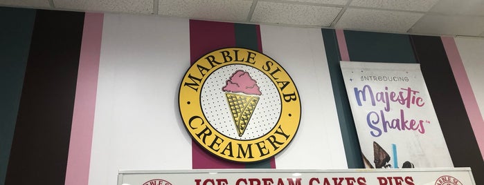 Marble Slab Creamery is one of ICE CREAM & GELATO.