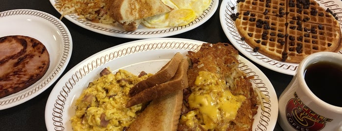 Waffle House is one of lugares.