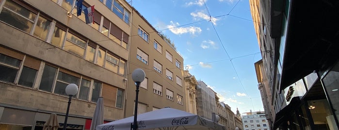 Bogovićeva ulica is one of Zagreb.