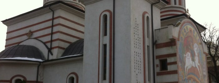 Biserica "Sfântul Mare Mucenic Mina" - Cotroceni is one of Biserici.