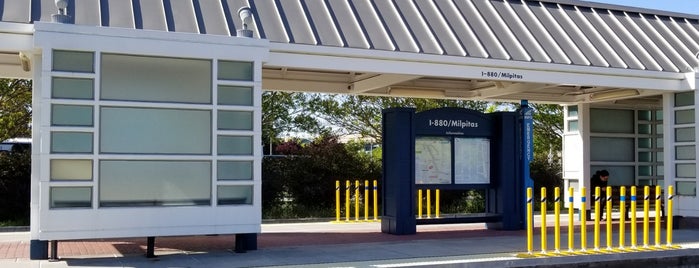 VTA I-880/Milpitas Light Rail Station is one of Travel Bay Area.