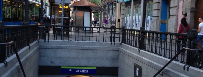 Metro La Latina is one of Estación Metro/Renfe.