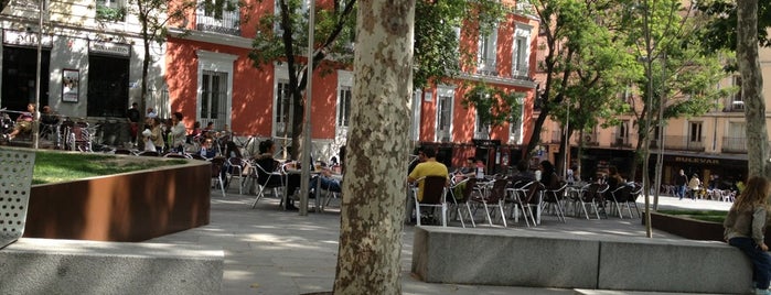 Plaza de Santa Bárbara is one of Quintessential : Madrid.