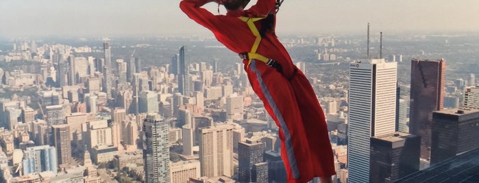 CN Tower Edge Walk is one of Toronto, ON.