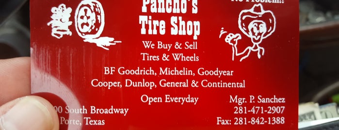 Pancho's Tire Shop is one of Sales & Services.