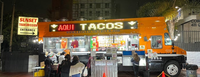 Leo's Tacos is one of NOHO, Glendale, Burbank, Atwater, Silver Lake, EP.