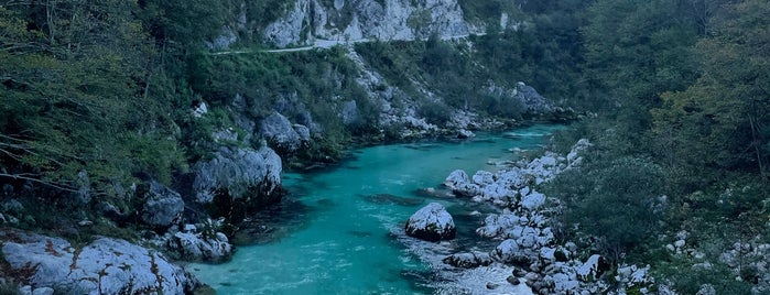 Soča river is one of Slowenien.