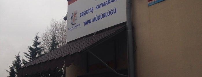 Beşiktaş Tapu Müdürlüğü is one of Derya G. 님이 좋아한 장소.