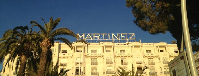 Hôtel Martinez is one of Cannes.