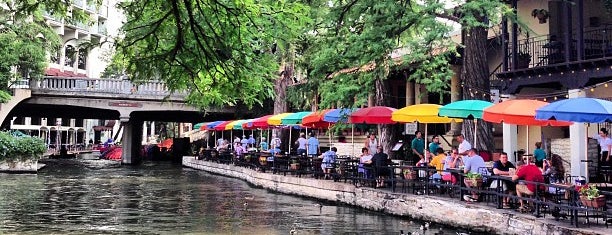 The San Antonio River Walk is one of Texas - The Lone Star State.