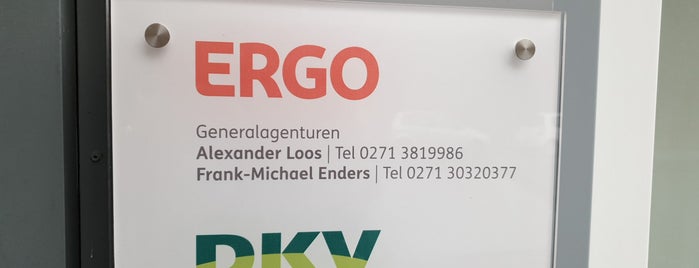 DKV und ERGO Versicherungsagentur Alexander Loos is one of Siegen places.