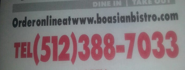 Bo Asian Bistro is one of Cheap Lunches.