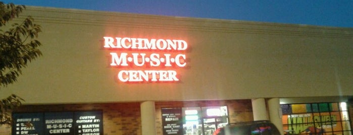Richmond Music Center is one of Favorites.