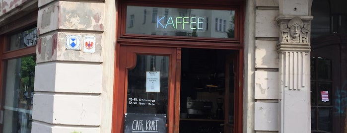 Kiez Kaffee Kraft is one of Wir lieben Cafés | Berlin.