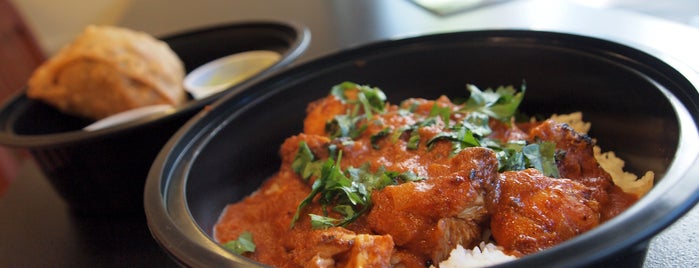 NaanStop is one of The 9 Best Places for Tikka Masala in Atlanta.