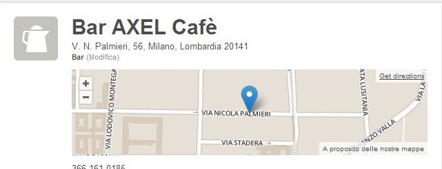 Bar AXEL Cafè is one of Locali.
