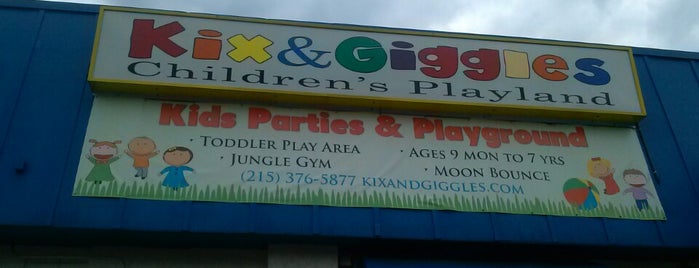 Kix and Giggles is one of Places to go with the kiddies.