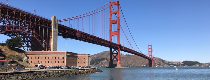 Fort Point National Historic Site is one of SF.