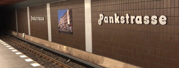 U Pankstraße is one of U-Bahn Berlin.