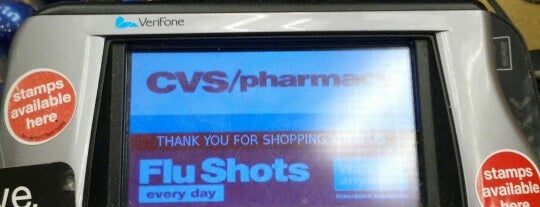 CVS pharmacy is one of My places.
