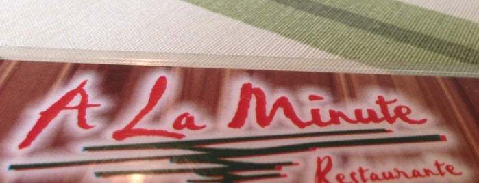 A La Minute - Restaurante is one of Posti che sono piaciuti a Robertinho.